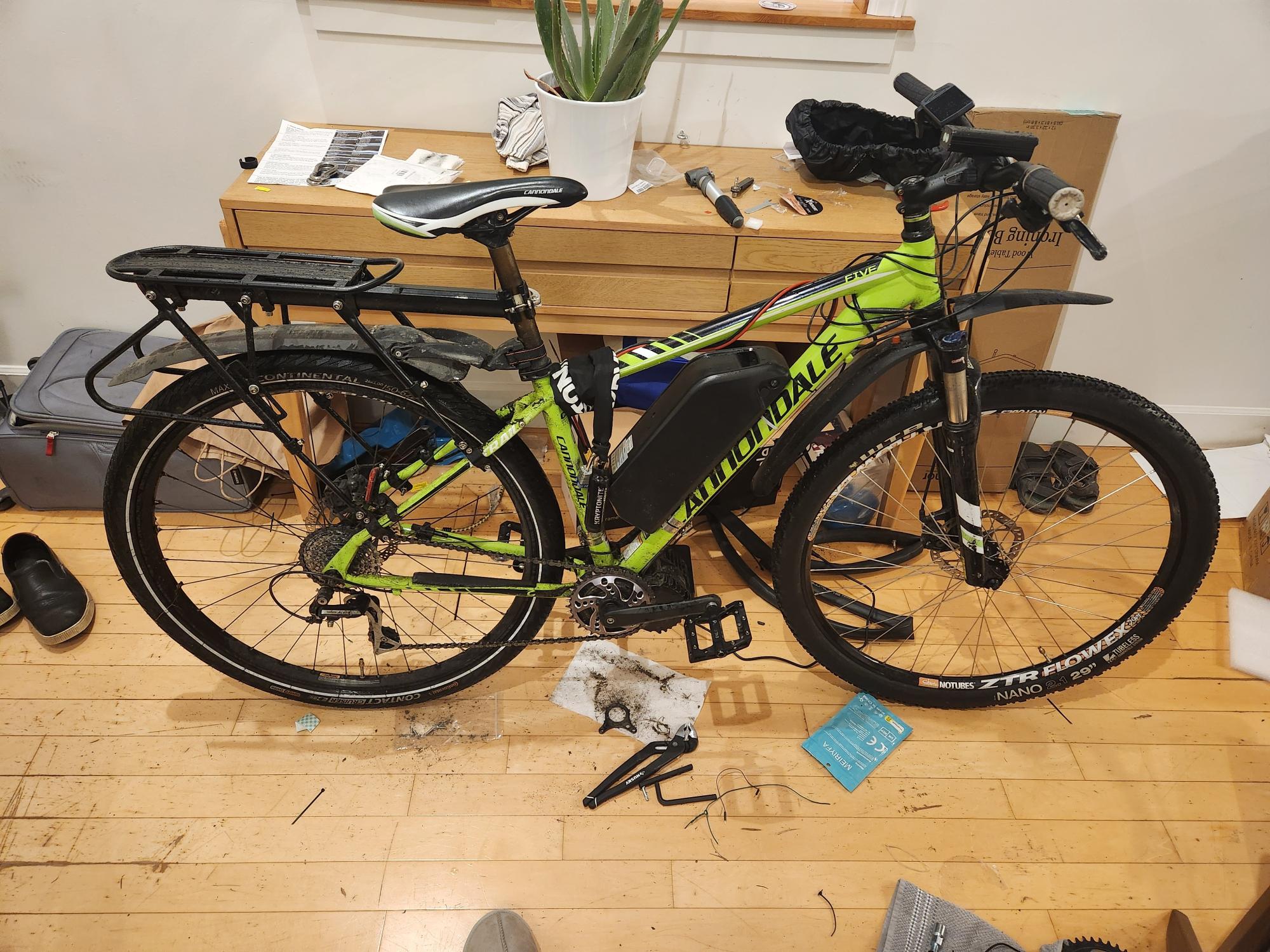 2014 Cannondale Trail 5 Green