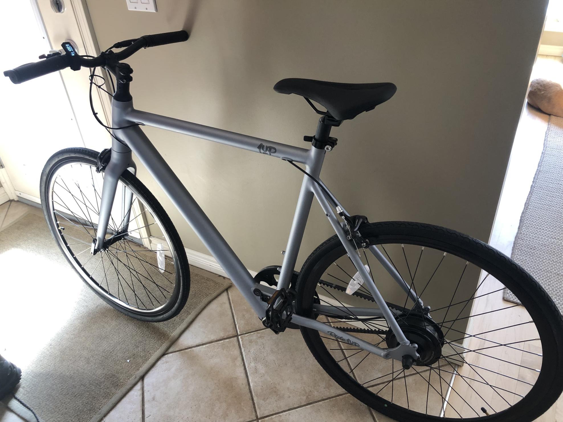 2023 Ride1Up Roadster v2 Silver, gray or bare metal