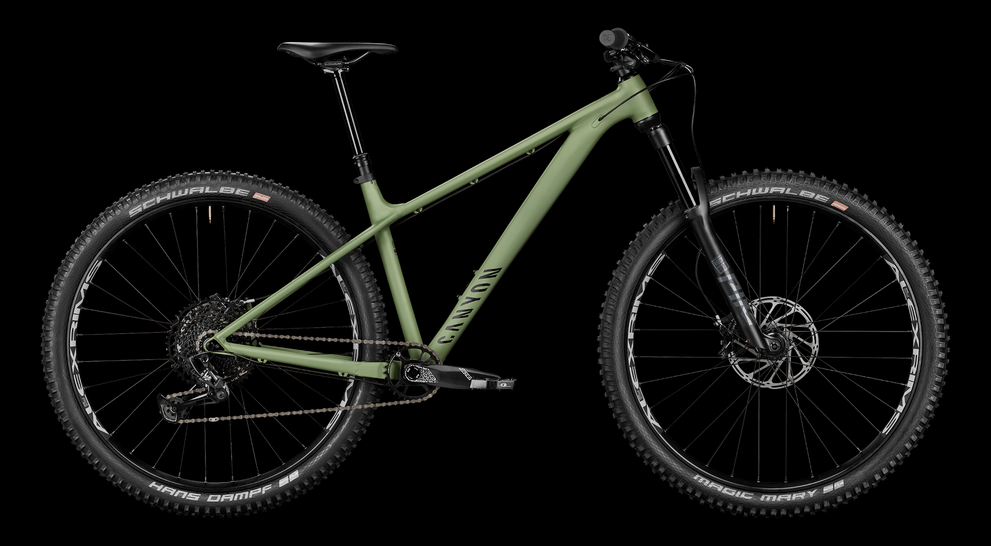 2022 Canyon bicycles Green