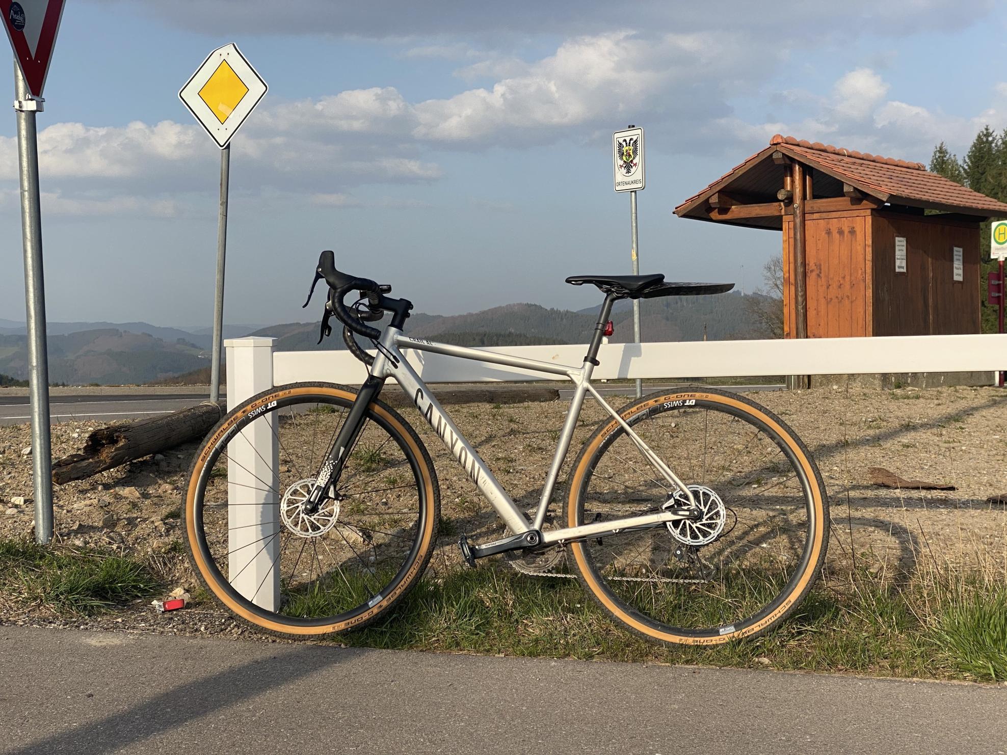 2020 Canyon bicycles Grail AL SL 7.0 Silver, gray or bare metal