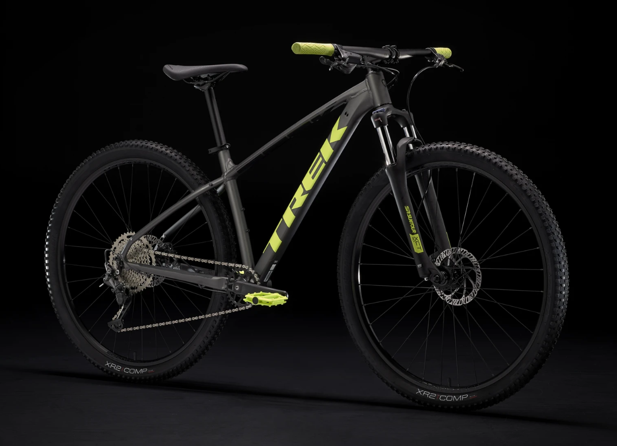 2022 Trek Marlin 6 Xs 27.5 Matte Dnister Black Black and Green
