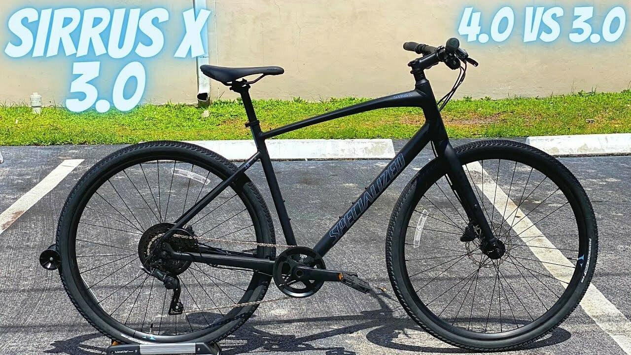 2021 Specialized Sirrus X3 Black and Blue