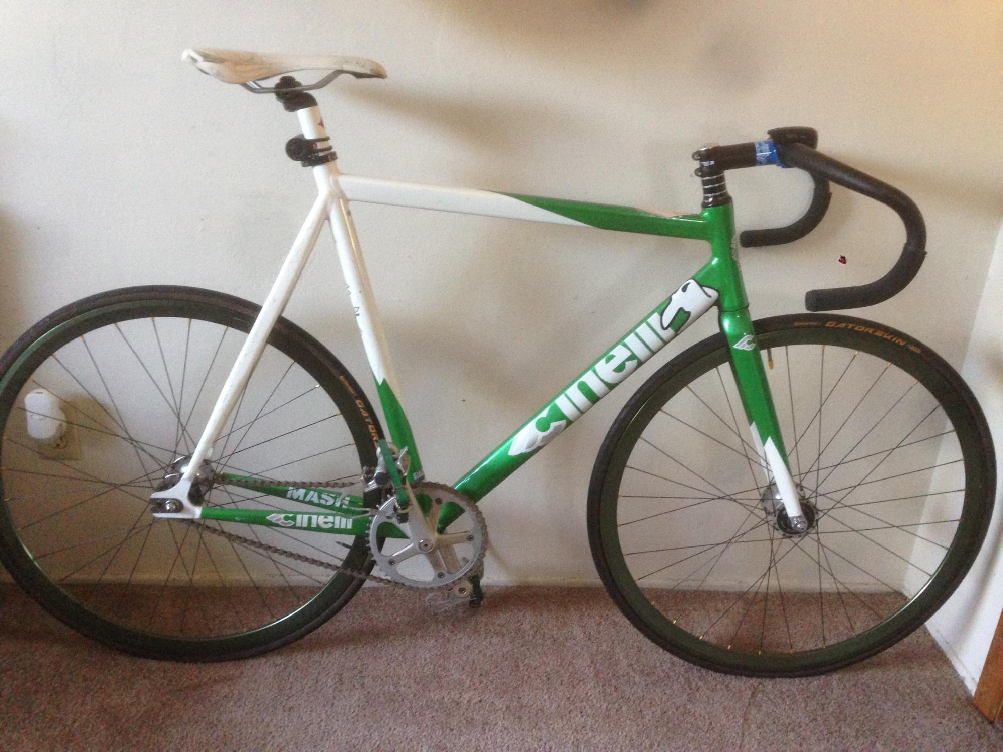 2011 Cinelli Mash Green and White