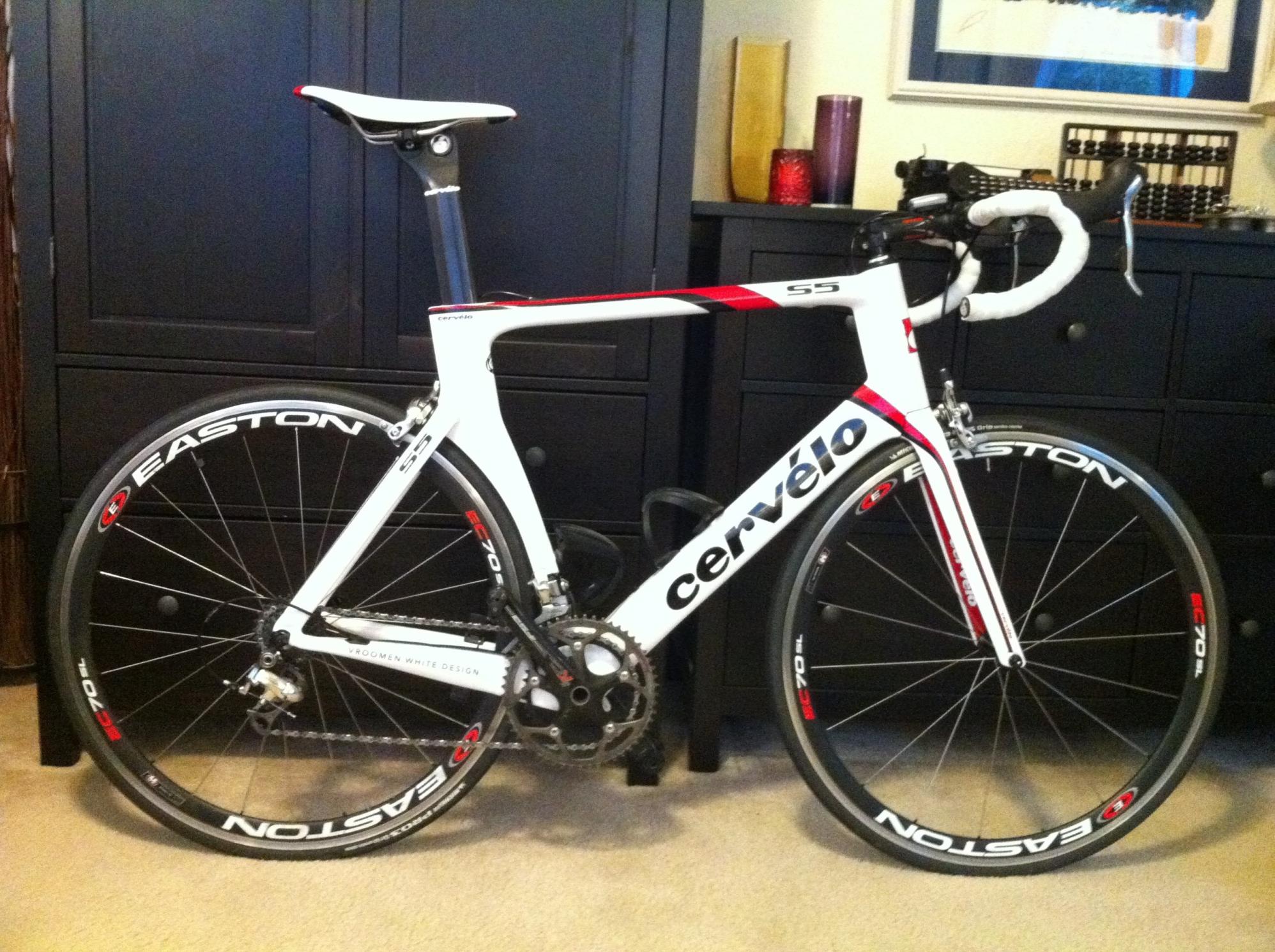 2012 Cervélo S5 White