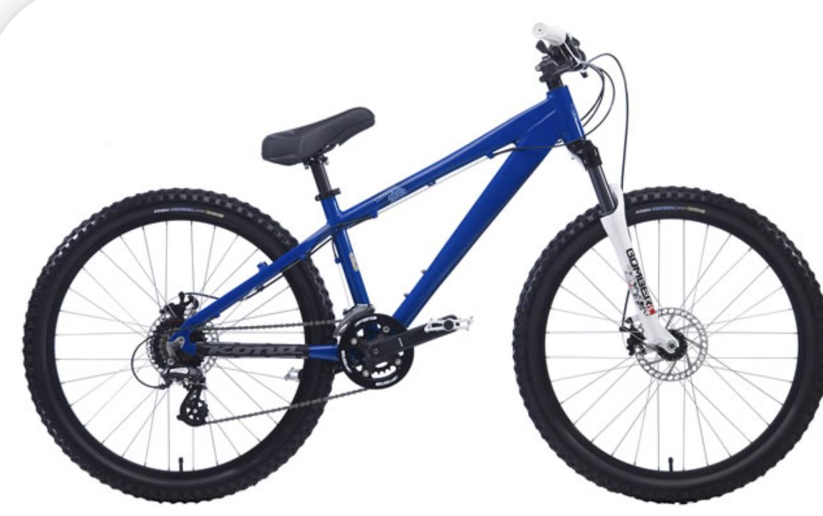 2010 Kona Shred Blue