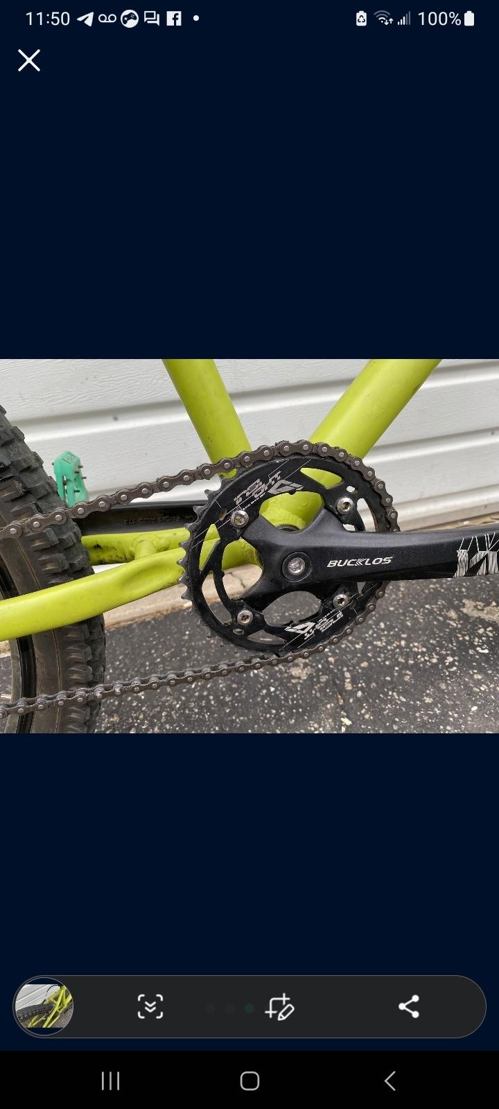 Gravity BMX cruiser 26 Green