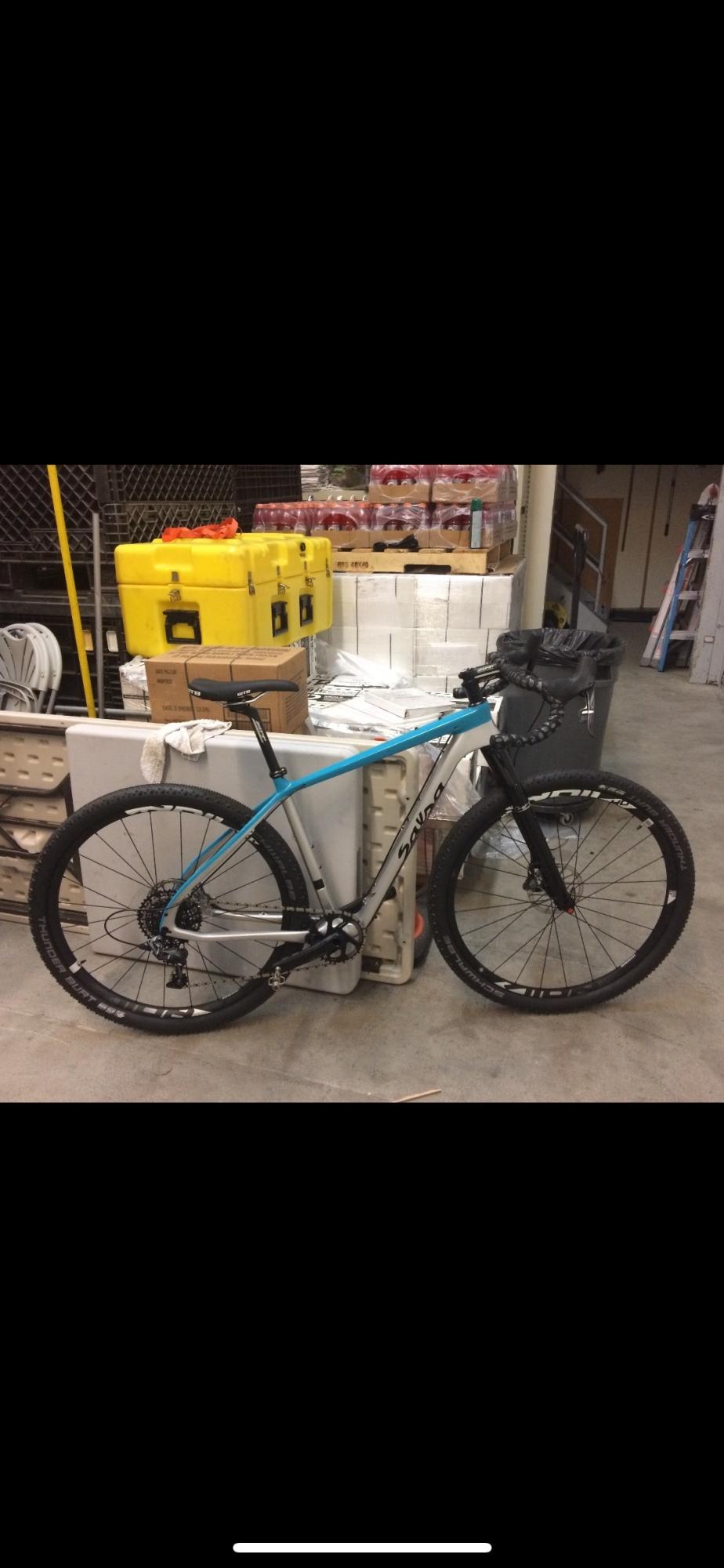 2017 Salsa Cut throat Teal