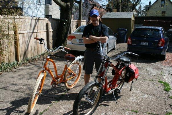 2009 Electra Bicycle Company Townie  Orange