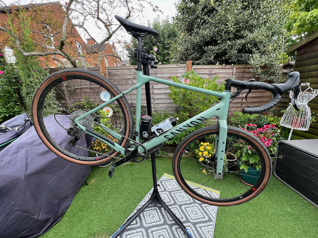 2023 Canyon bicycles Grizl 8 AL 1by Ekar Green