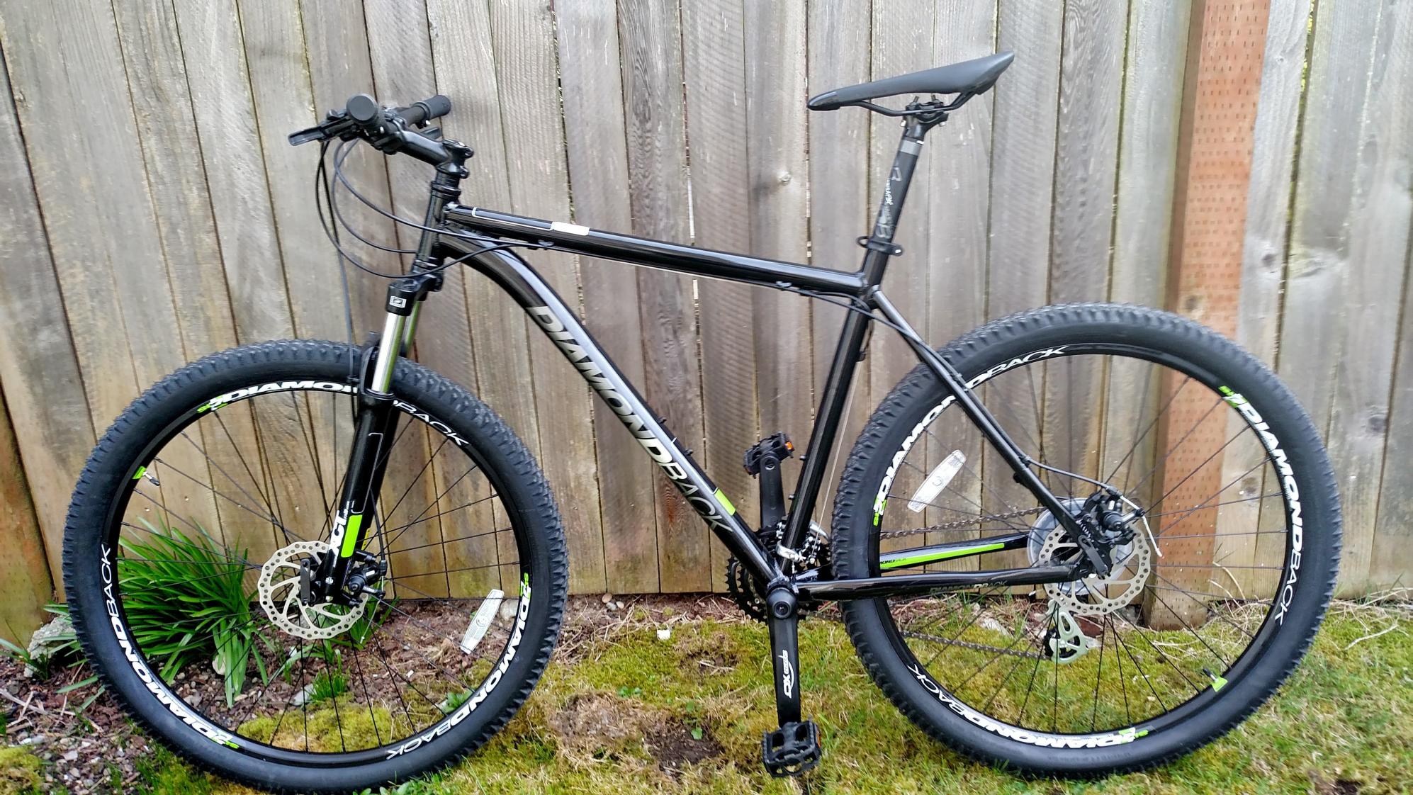 2014 Diamondback Response Black and Green