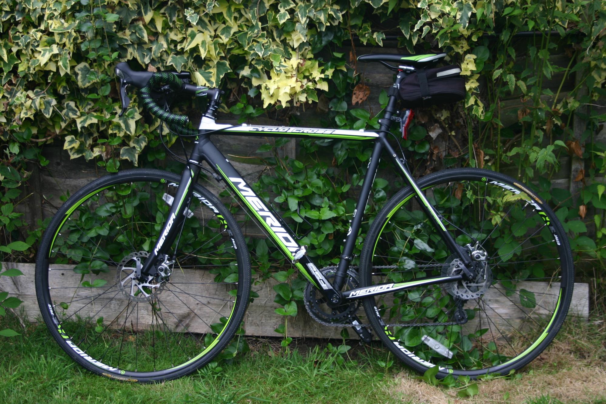 2014 Merida Bikes cyclocross Black, Green, and White