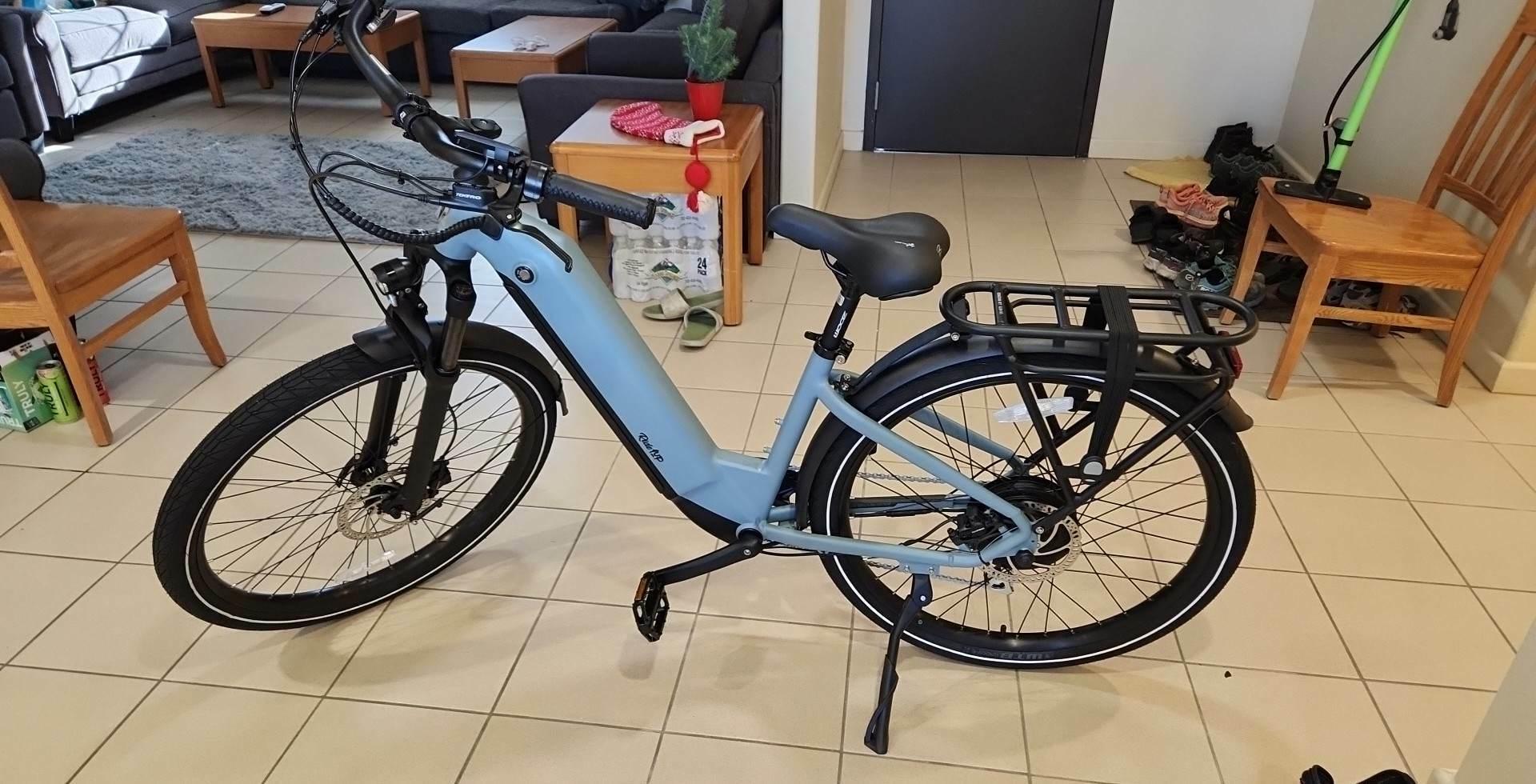 2022 Ride1Up 700 Blue and Black