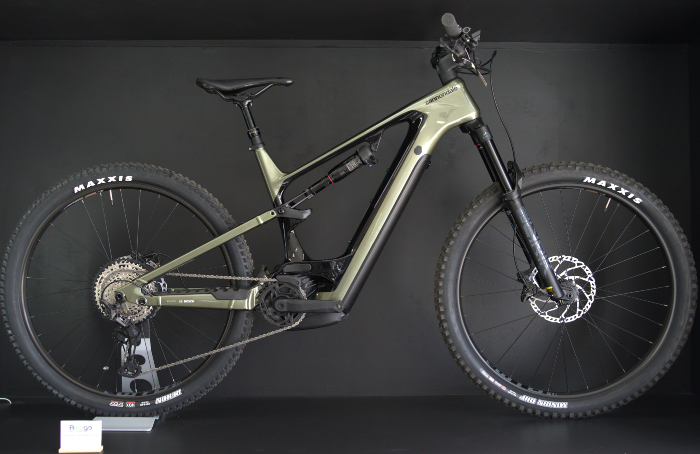 2024 Cannondale Moterra Carbon 2 Green and Black