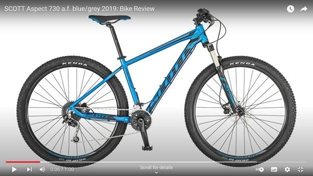 2019 SCOTT Apect 730 Blue