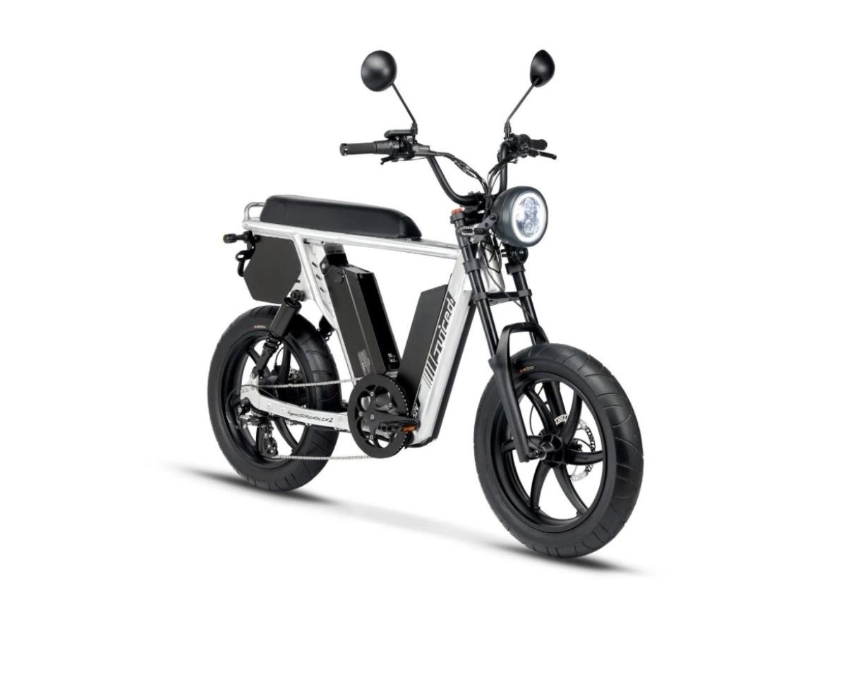 2023 Juiced Bikes Hyper scrambler 2 Silver, gray or bare metal