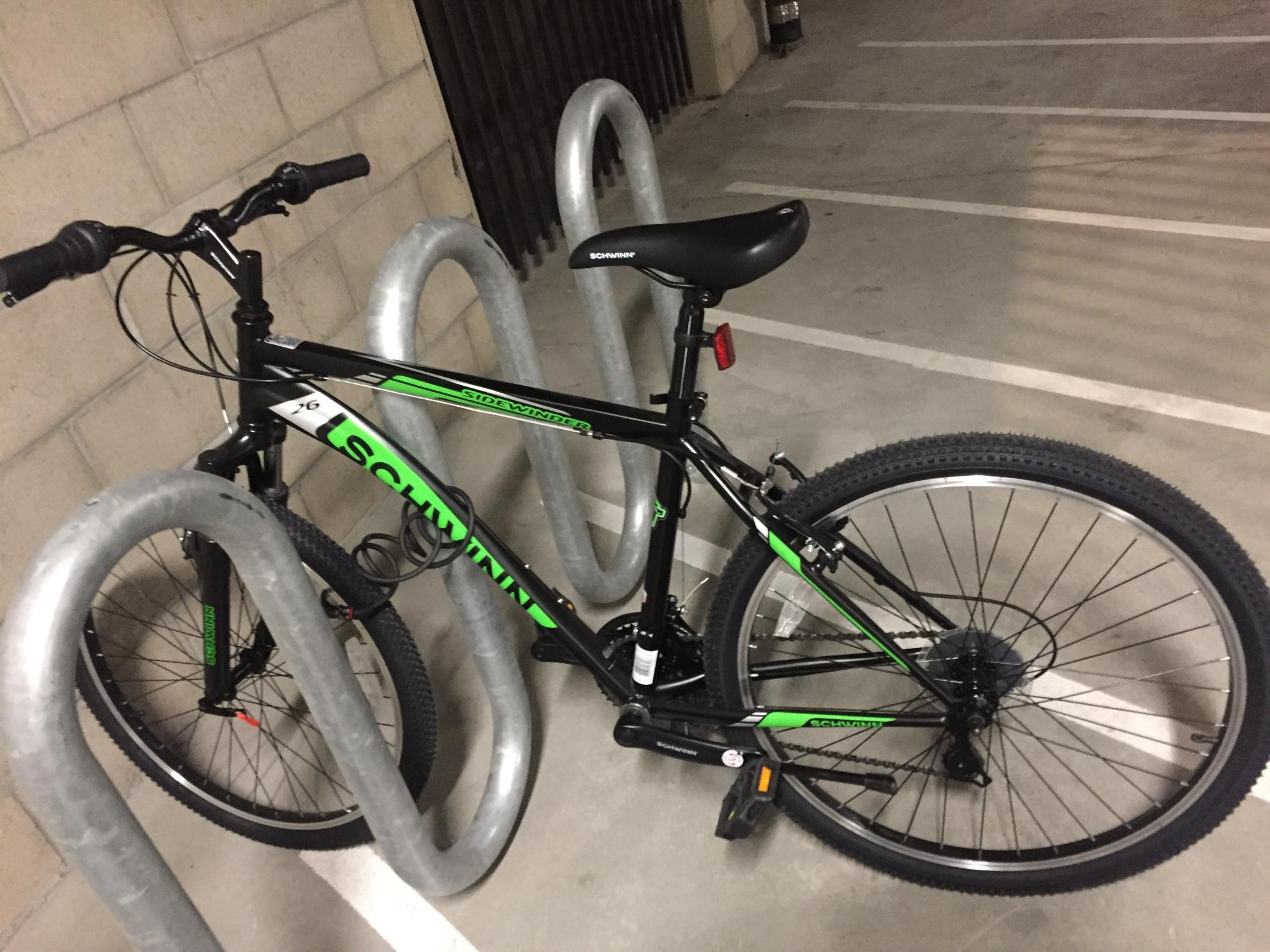 2016 Schwinn Sidewinder Black and Green