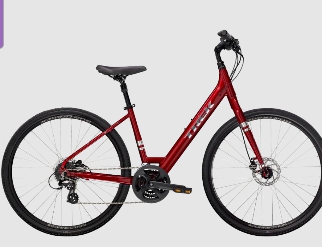 2022 Trek Verve 2 Lowstep Red