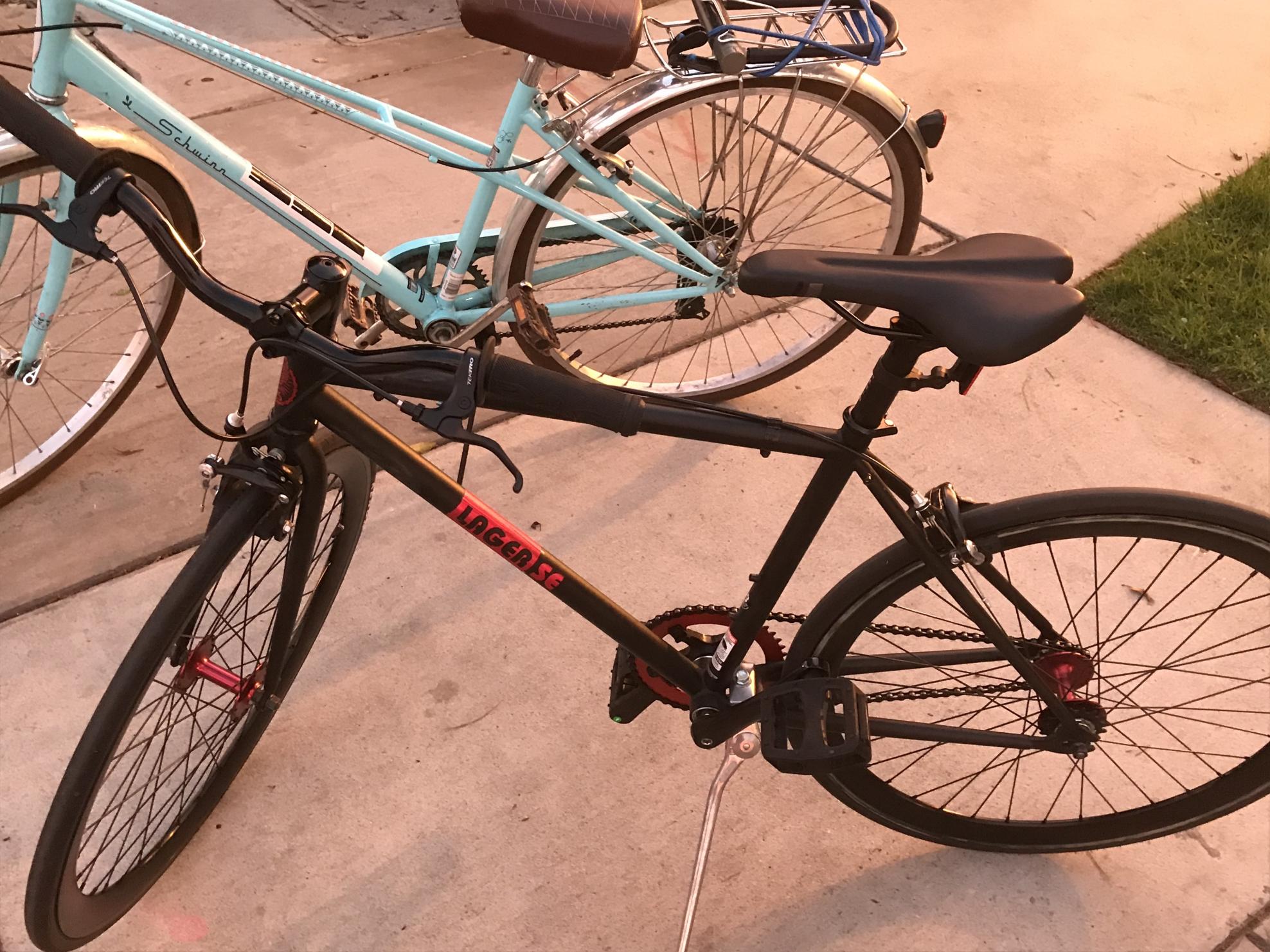 SE Bikes Lager Black and Red