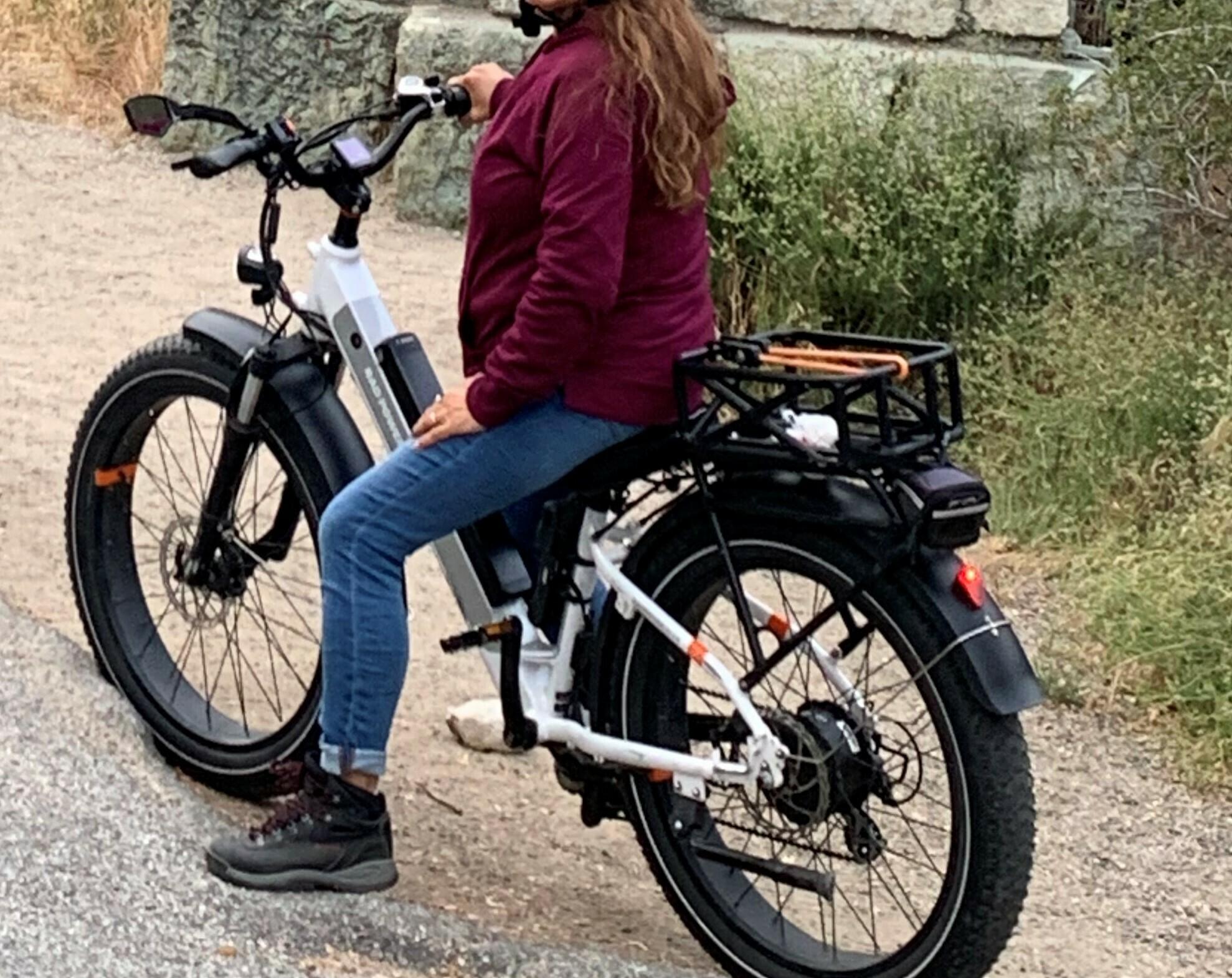 2021 Rad Power Bikes RadRover 6 Plus stepthrough White