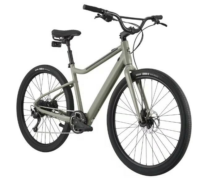 2022 Cannondale Treadwell Neo Silver, gray or bare metal