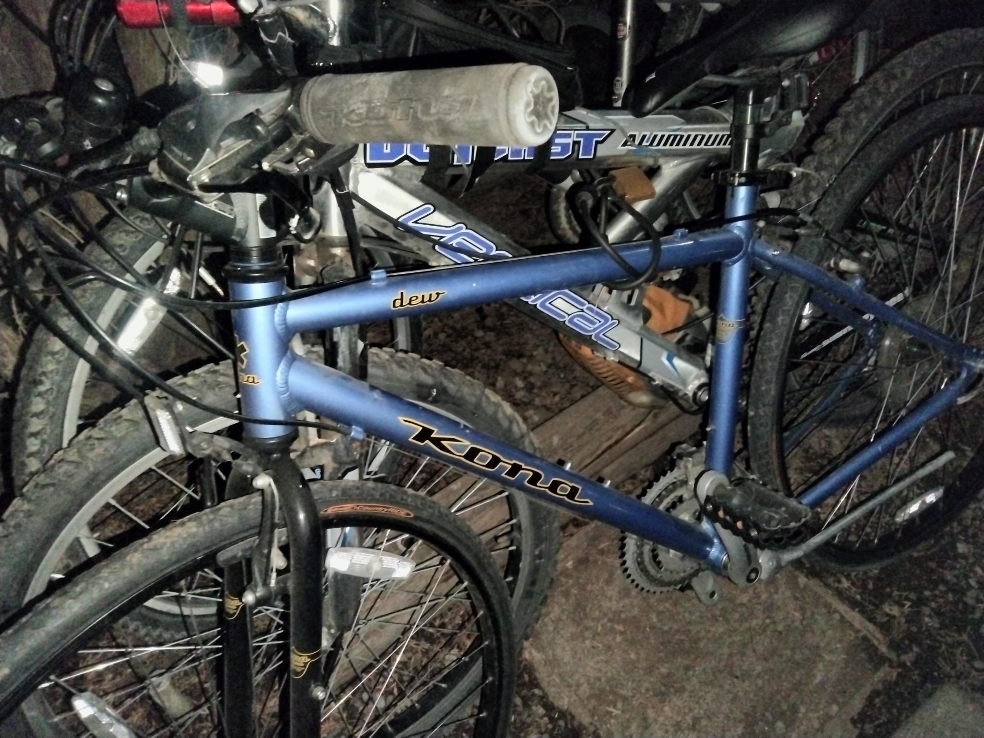 2010 Kona Dew Blue and Black