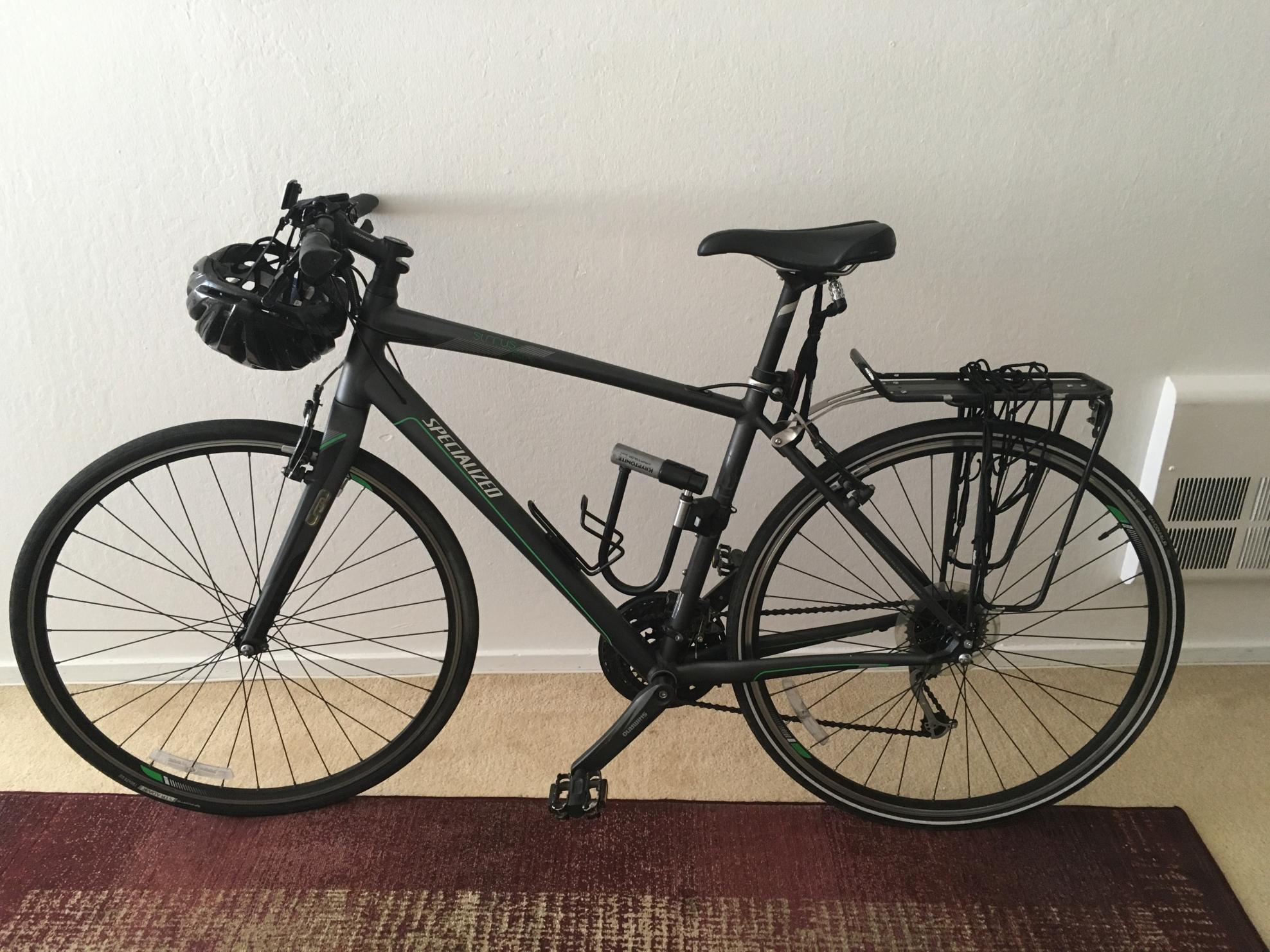 2013 Specialized Sirrus Elite Black and Green