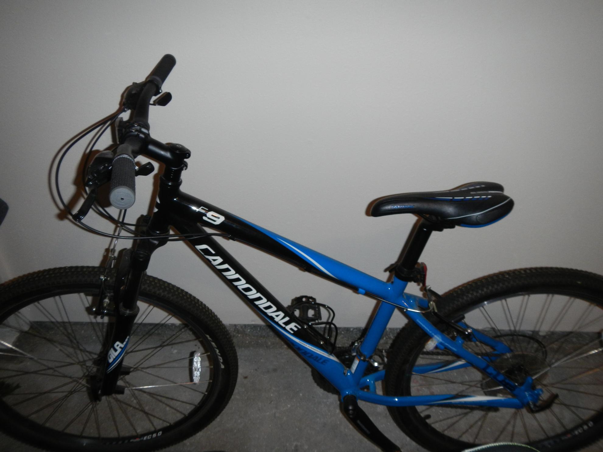 2010 Cannondale F9  Blue