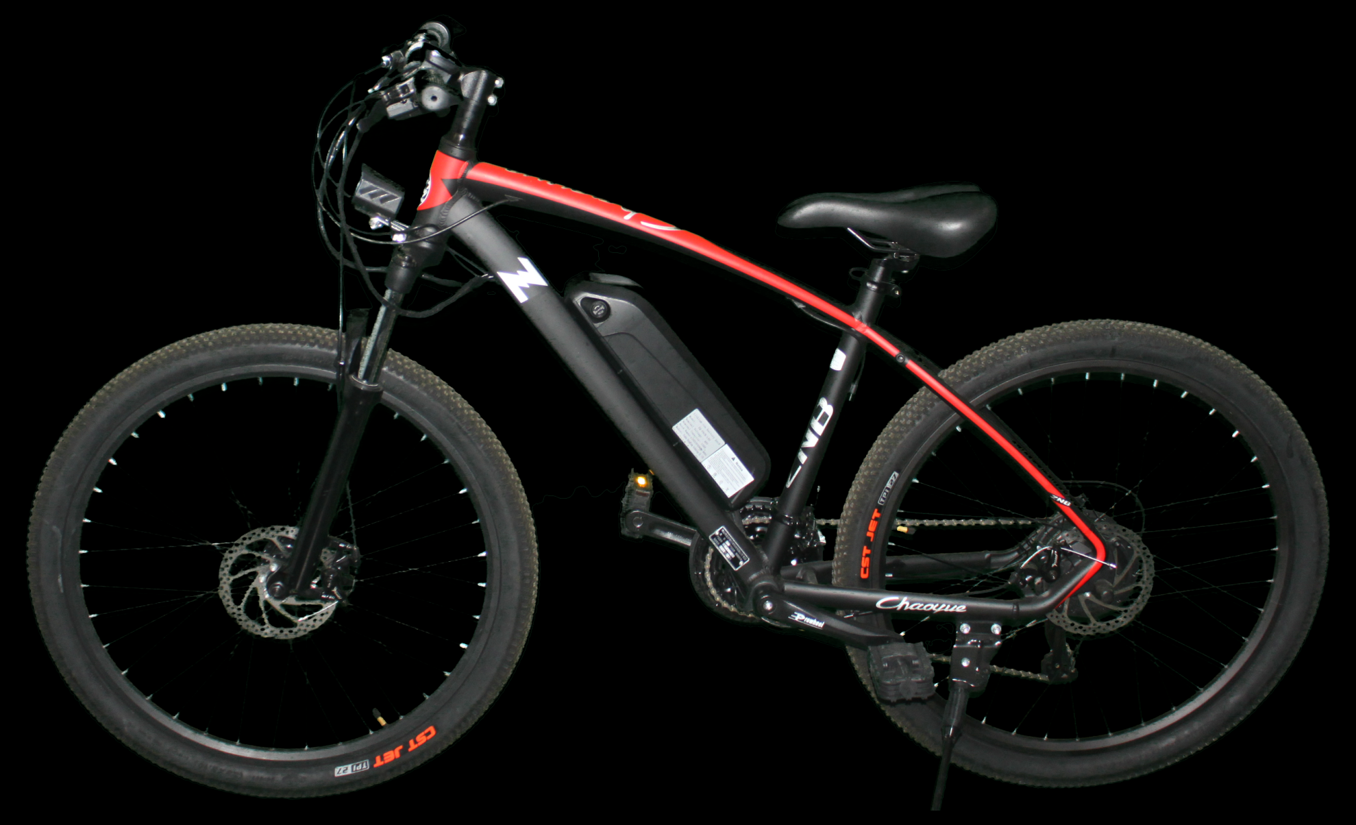 2022 MSEbike Standard Black and Red