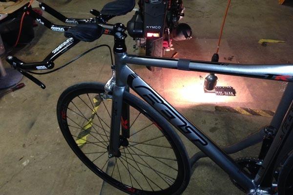 2012 Felt TK3 Track Bike  Black