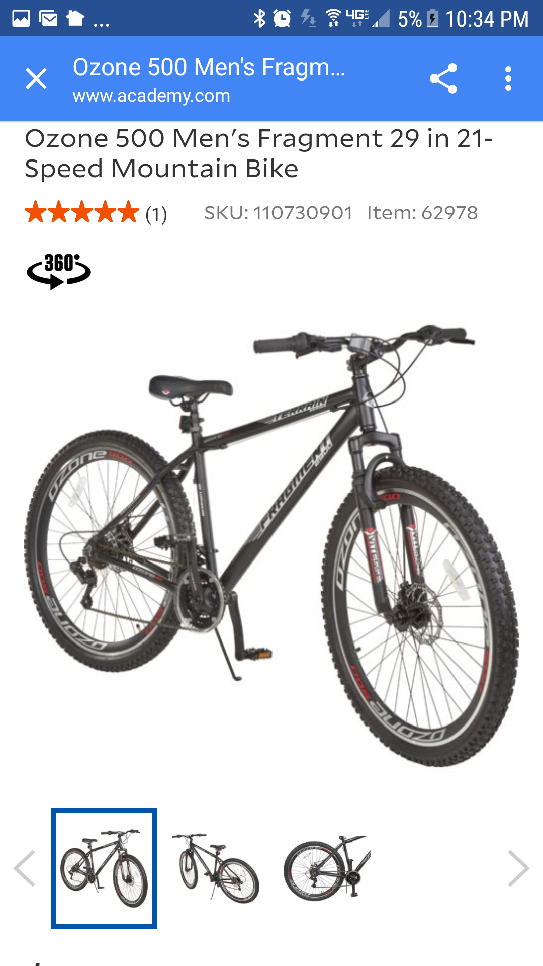 2017 Ozone Black