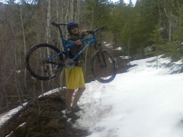 2007 Specialized XC test bike  Blue