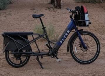 2022 Radio Flyer L885 large cargo bike (rear storage) Blue