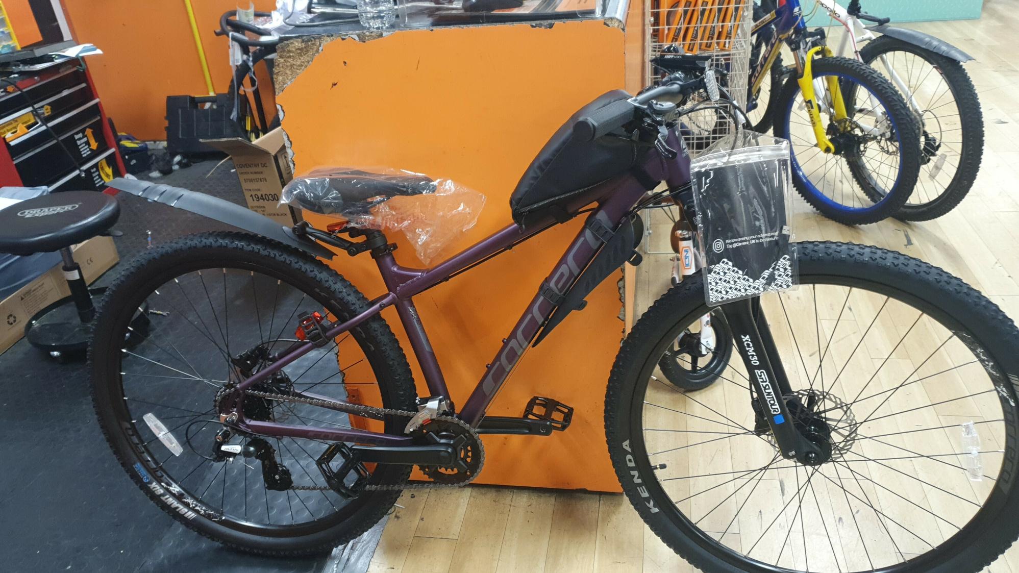 2022 Carrera bicycles Purple