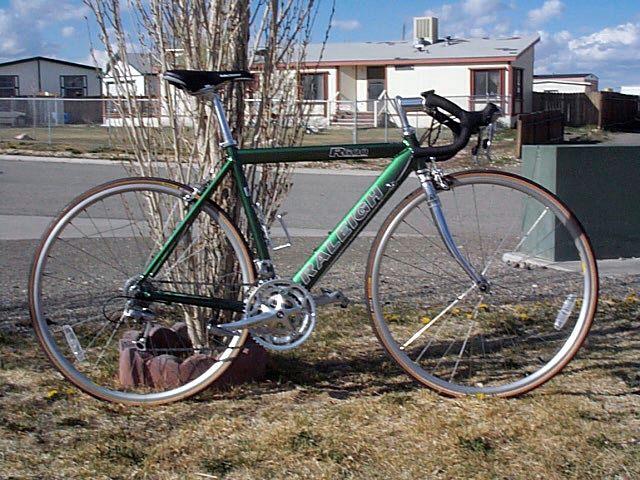 2001 Raleigh R600 Green