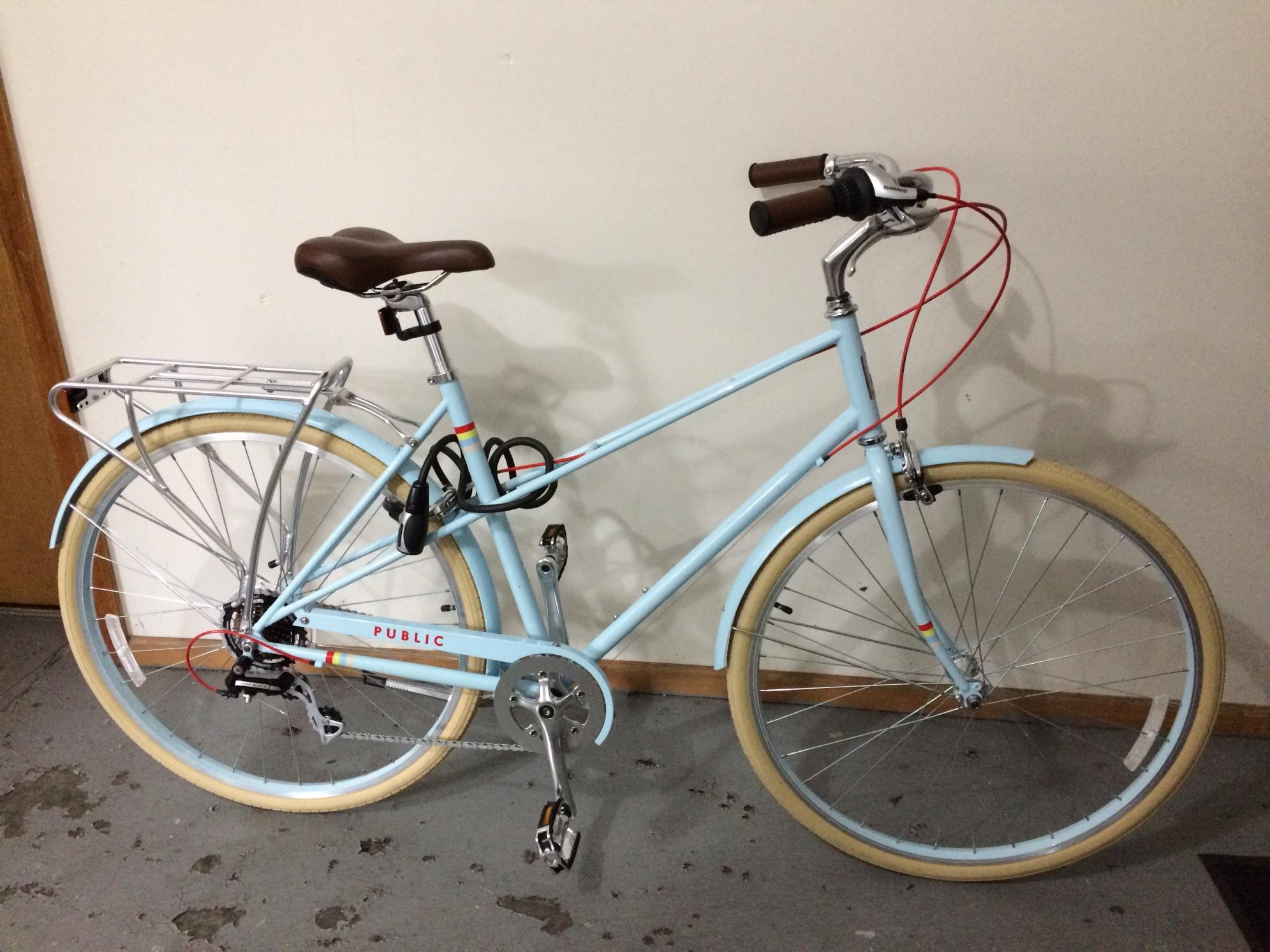 2015 PUBLIC bikes M7 Blue