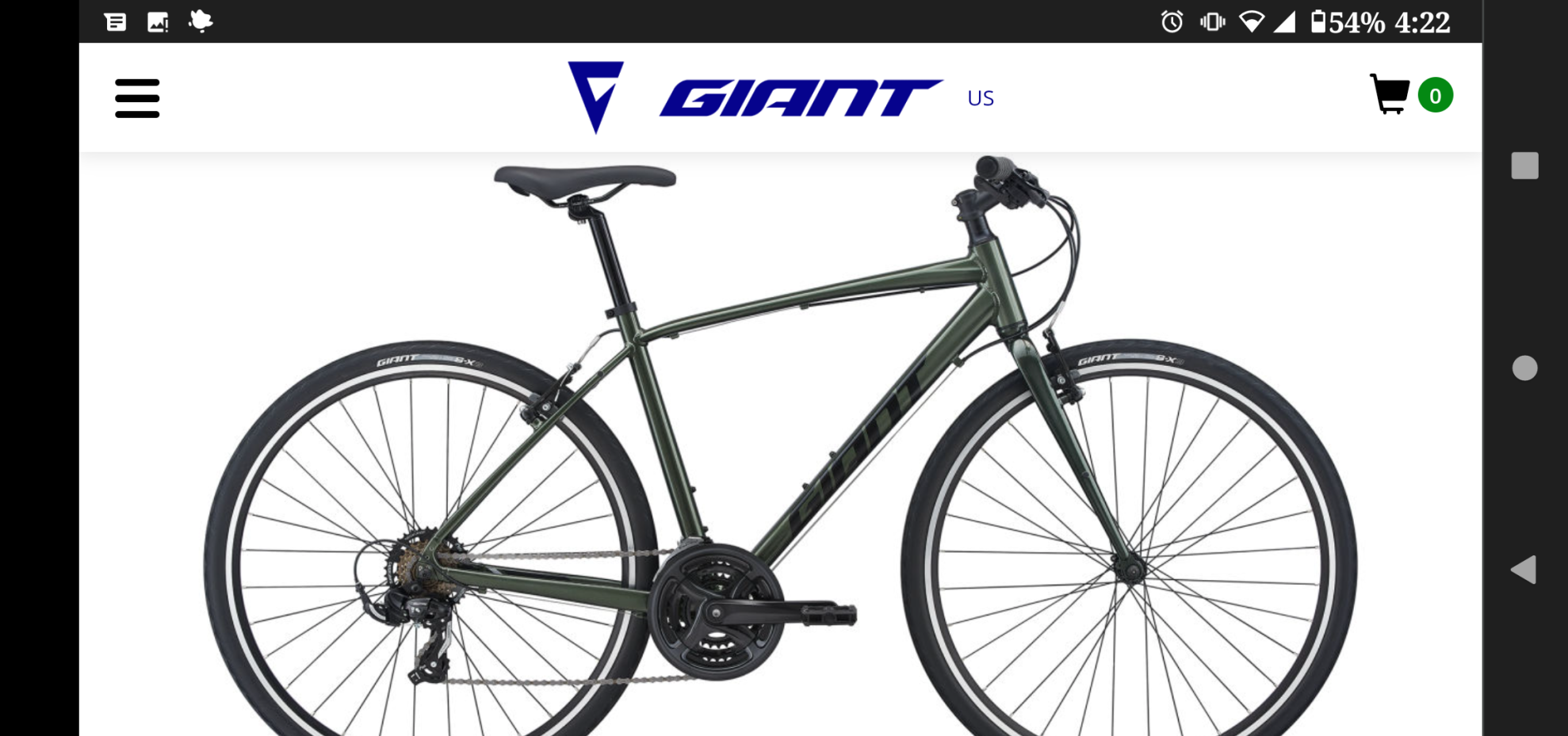 2021 Giant Escape 3 Green