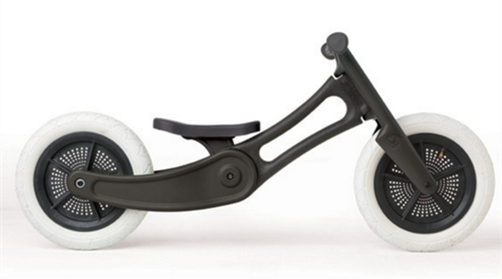2015 Wishbone recycled 2 in 1 (toddler bike) tricycle Black