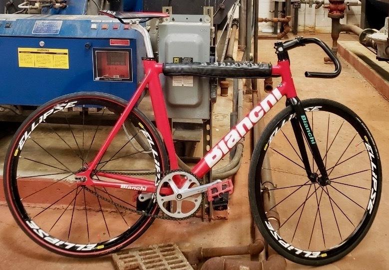 2018 Bianchi Super Pista Red