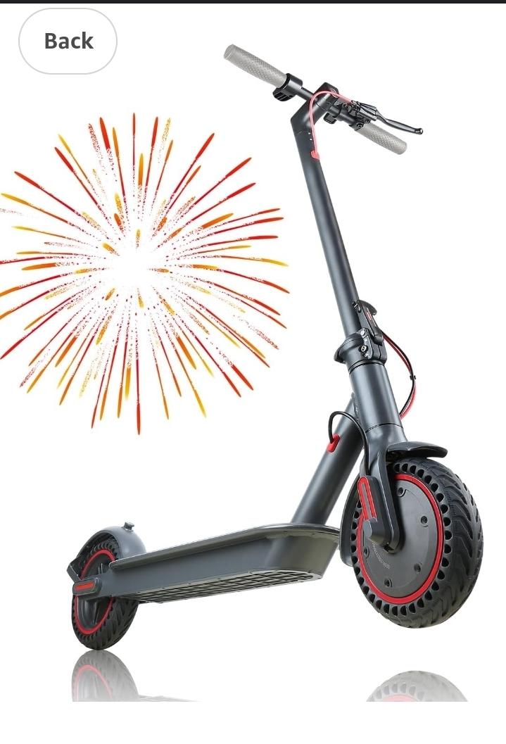 Greevego e-scooter Silver, gray or bare metal and Black