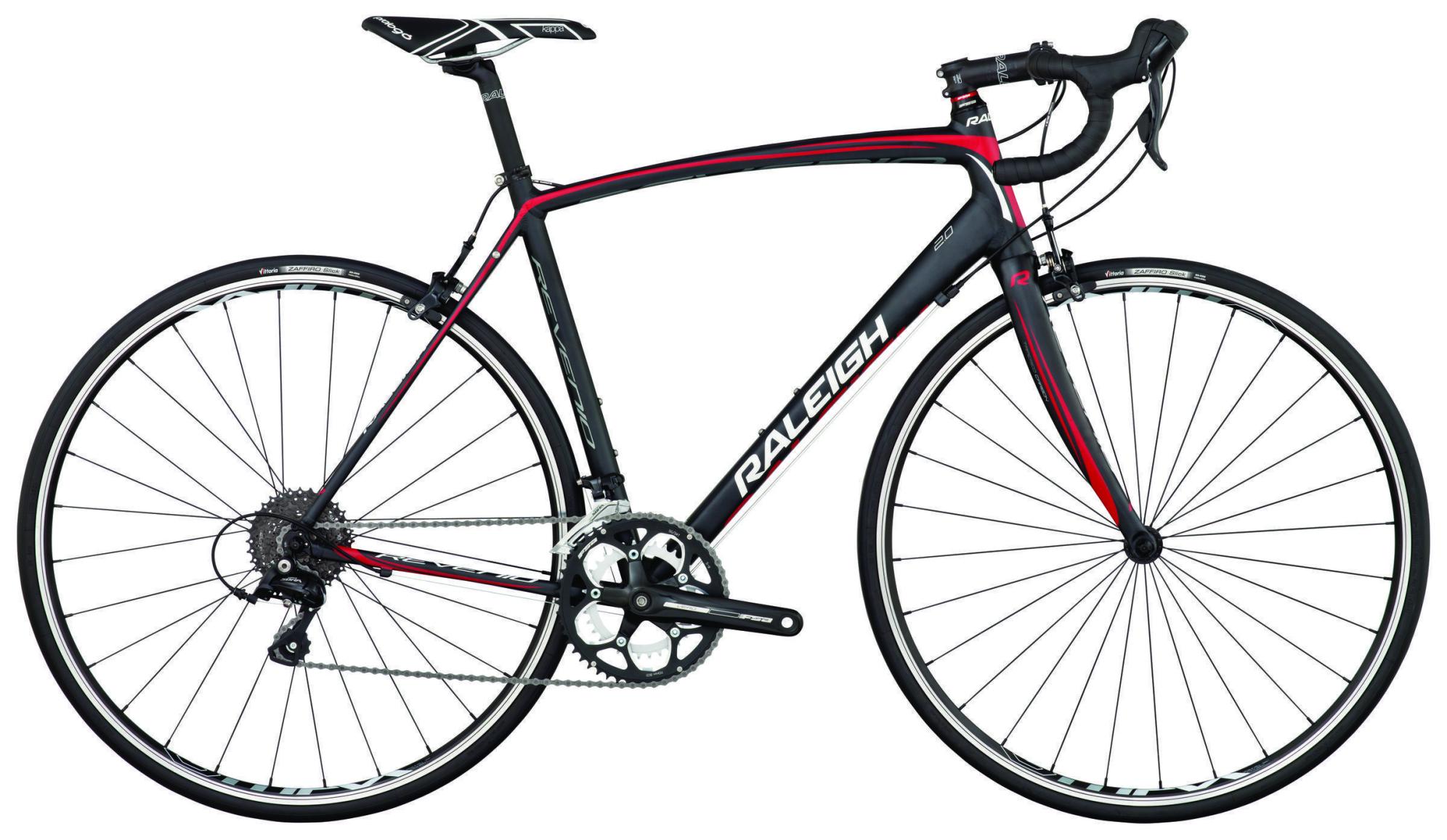 2014 Raleigh Revenio 2.0  Black and Red