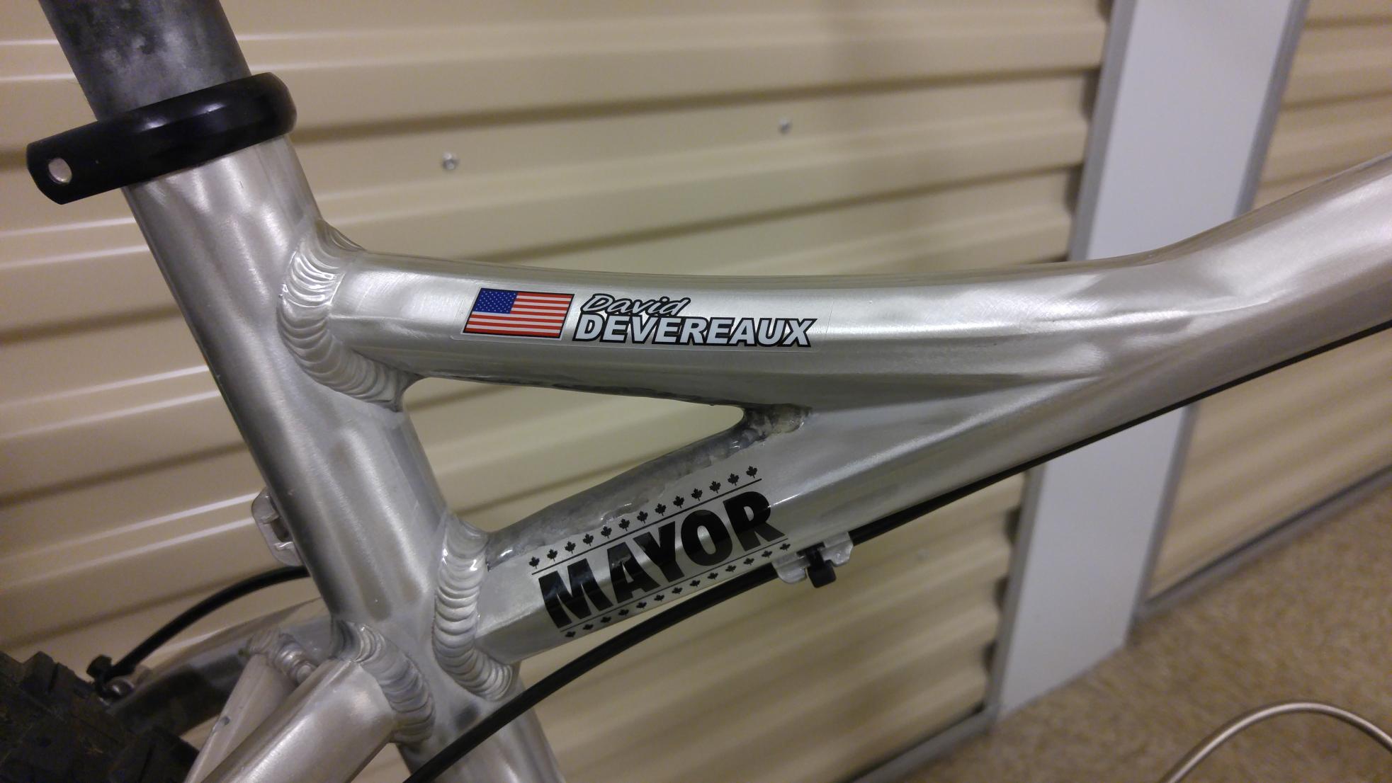 2016 RSD Mayor V3 Silver, gray or bare metal