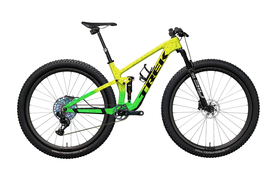 2022 Trek Top Fuel 9.9 Yellow or Gold and Green