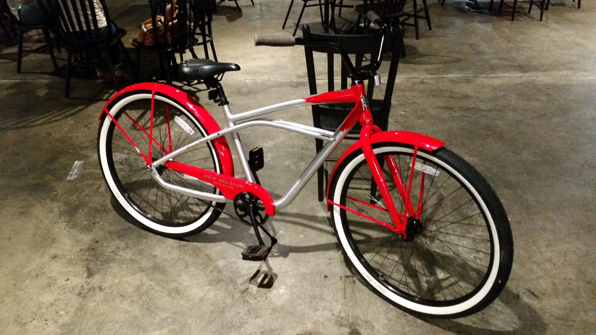 2016 Felt New Belgium Cruiser Red and Silver or Gray