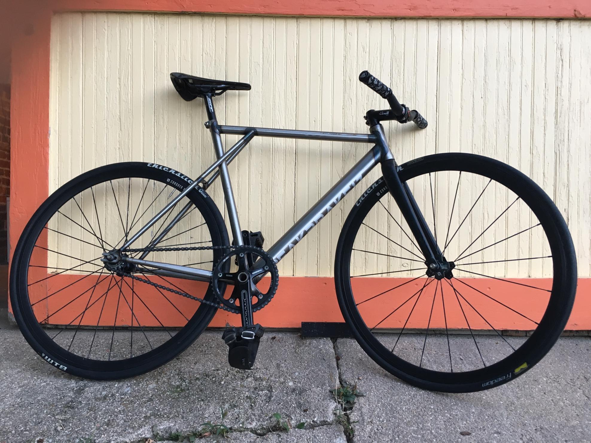2019 Breakbrake17 Bicycle Co. Break Brake 17 TRANSFER LOW PRO TRACK... Silver, gray or bare metal