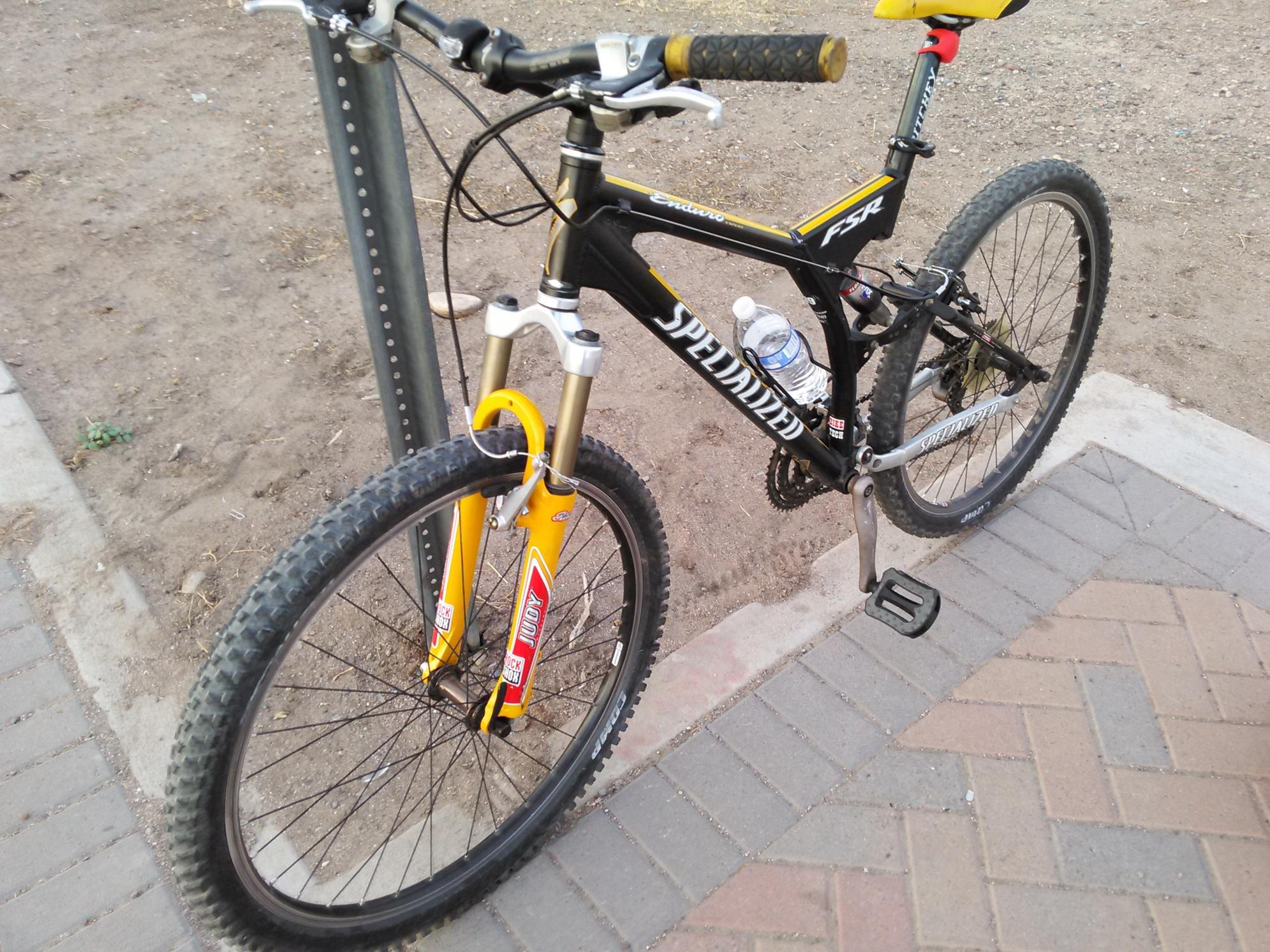 2001 Specialized Enduro FSR Yellow or Gold