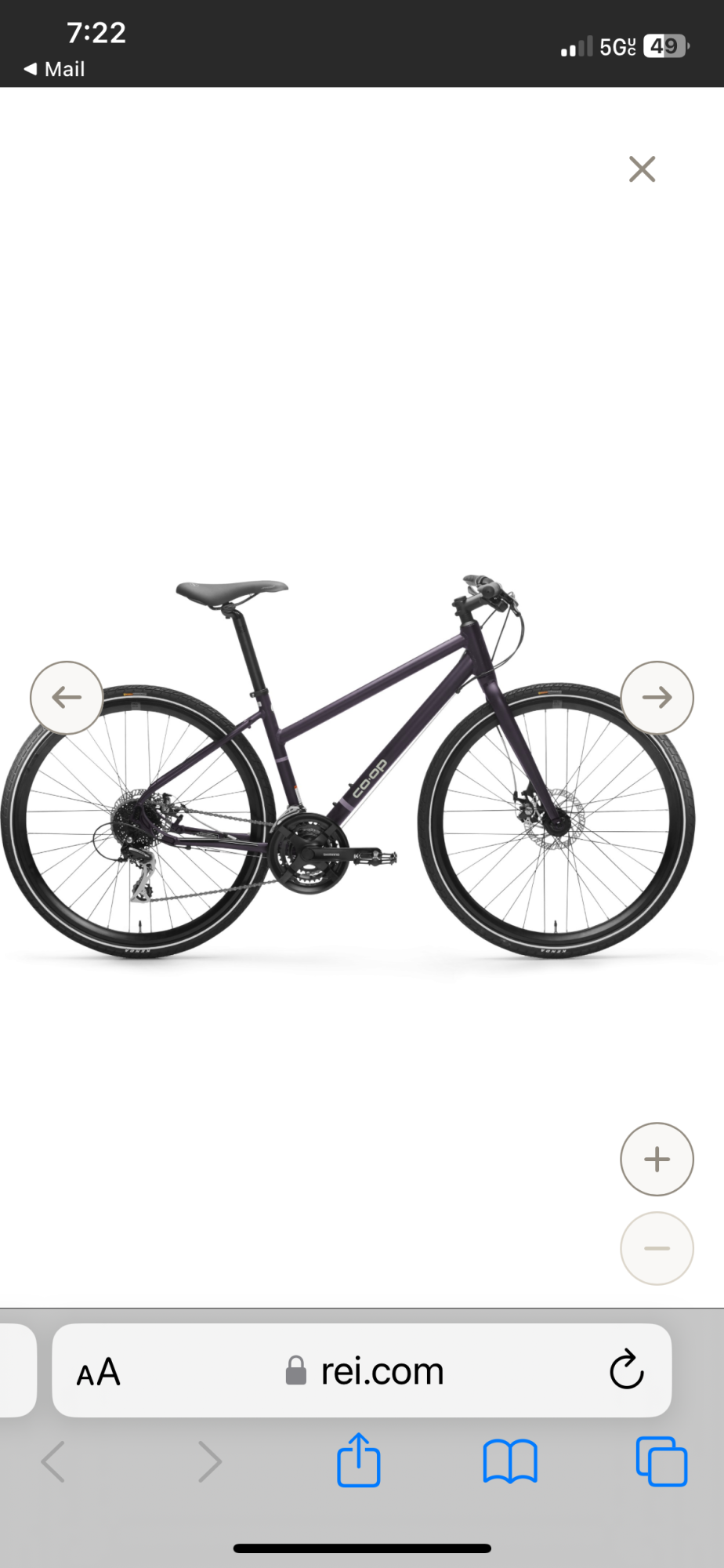 2021 REI Co-op Co-op Cycles CTY 1.1 Purple