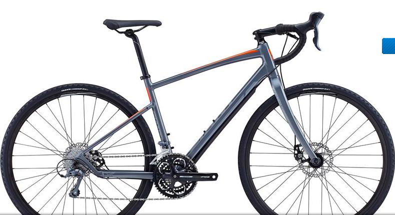 2015 Giant Revolt 3 size M/L Silver or Gray and Orange