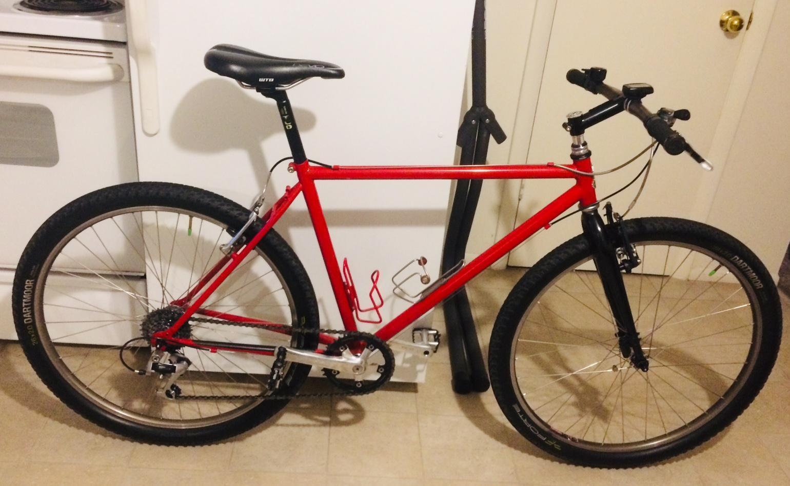 1990 Raleigh Tangent Red
