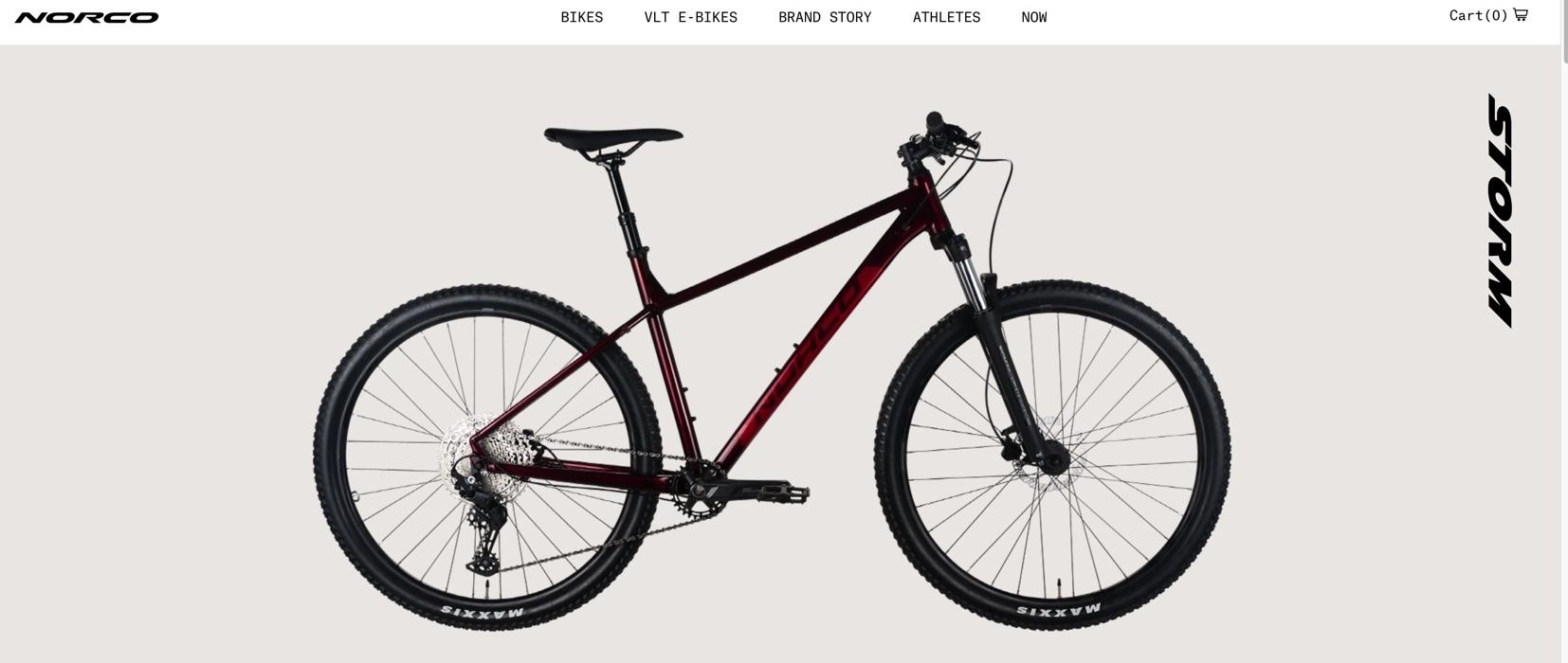 2021 Norco Bikes Storm 1 Red