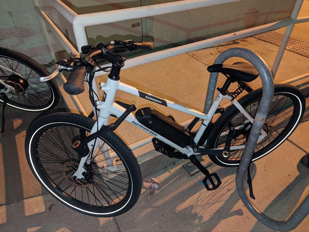 2020 Rad Power Bikes RadMission Electric Hybrid Bike White